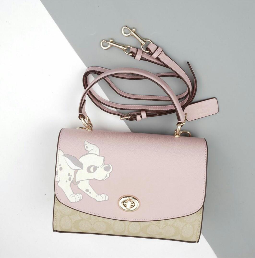 Disney x coach dalmatian tote 2025