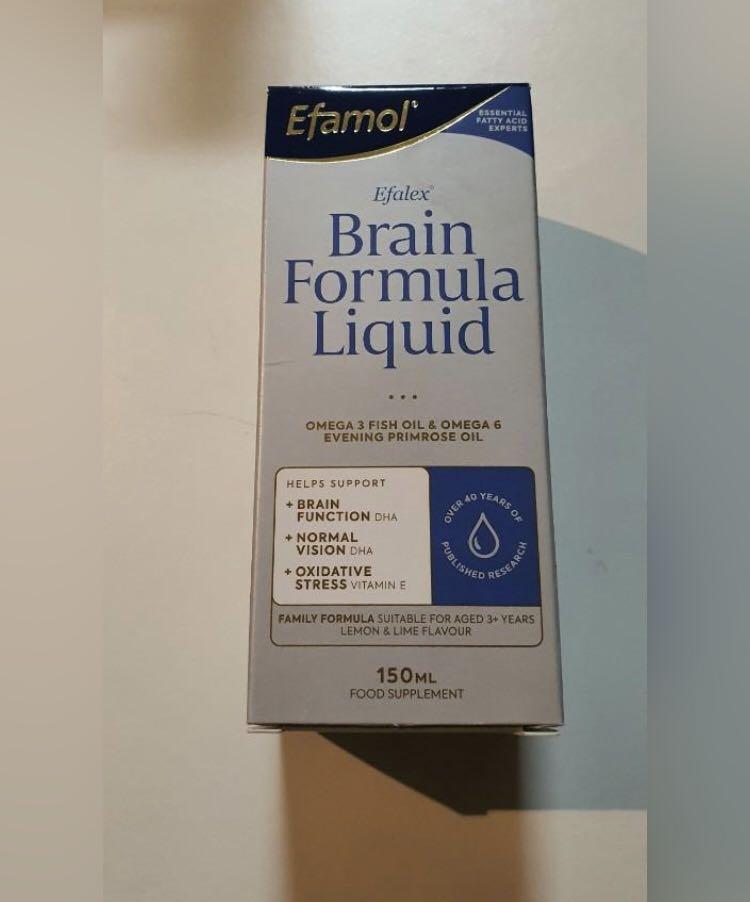 Efamol Efalex Brain Formula Liquid (150ml), Everything Else on Carousell