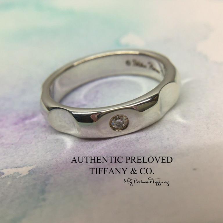 Excellent Authentic Tiffany Co. Paloma Picasso Groove Diamond