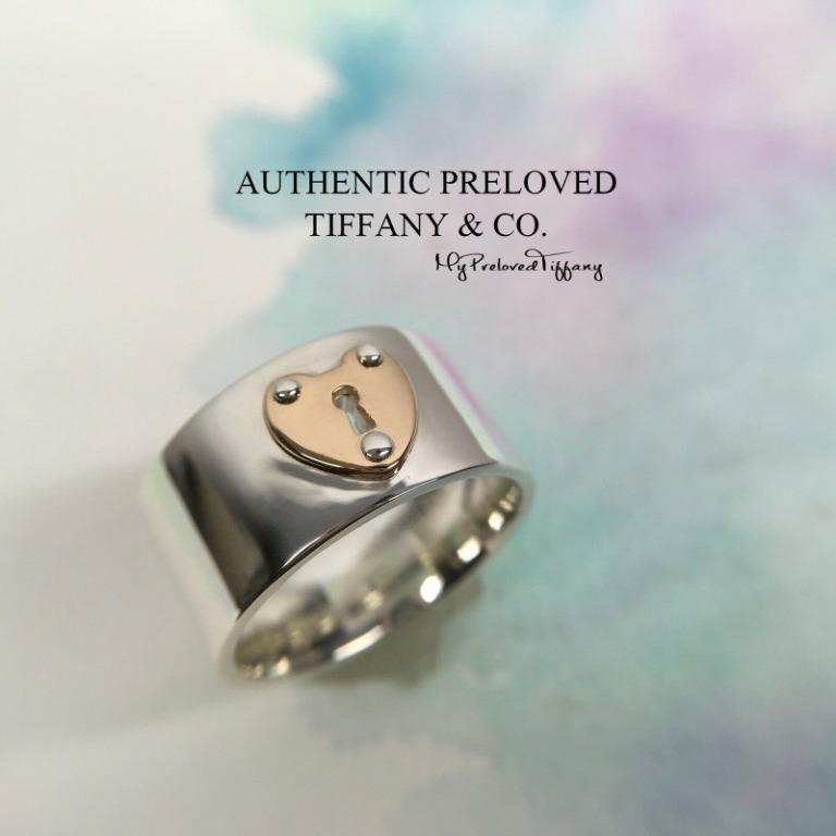 Tiffany and outlet co keyhole ring