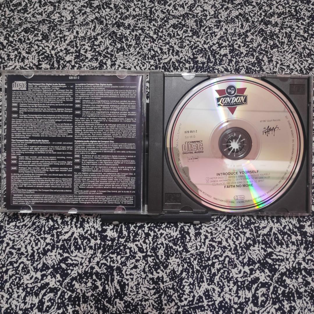 Faith No More Introduce Yourself CD, Hobbies & Toys, Music ...