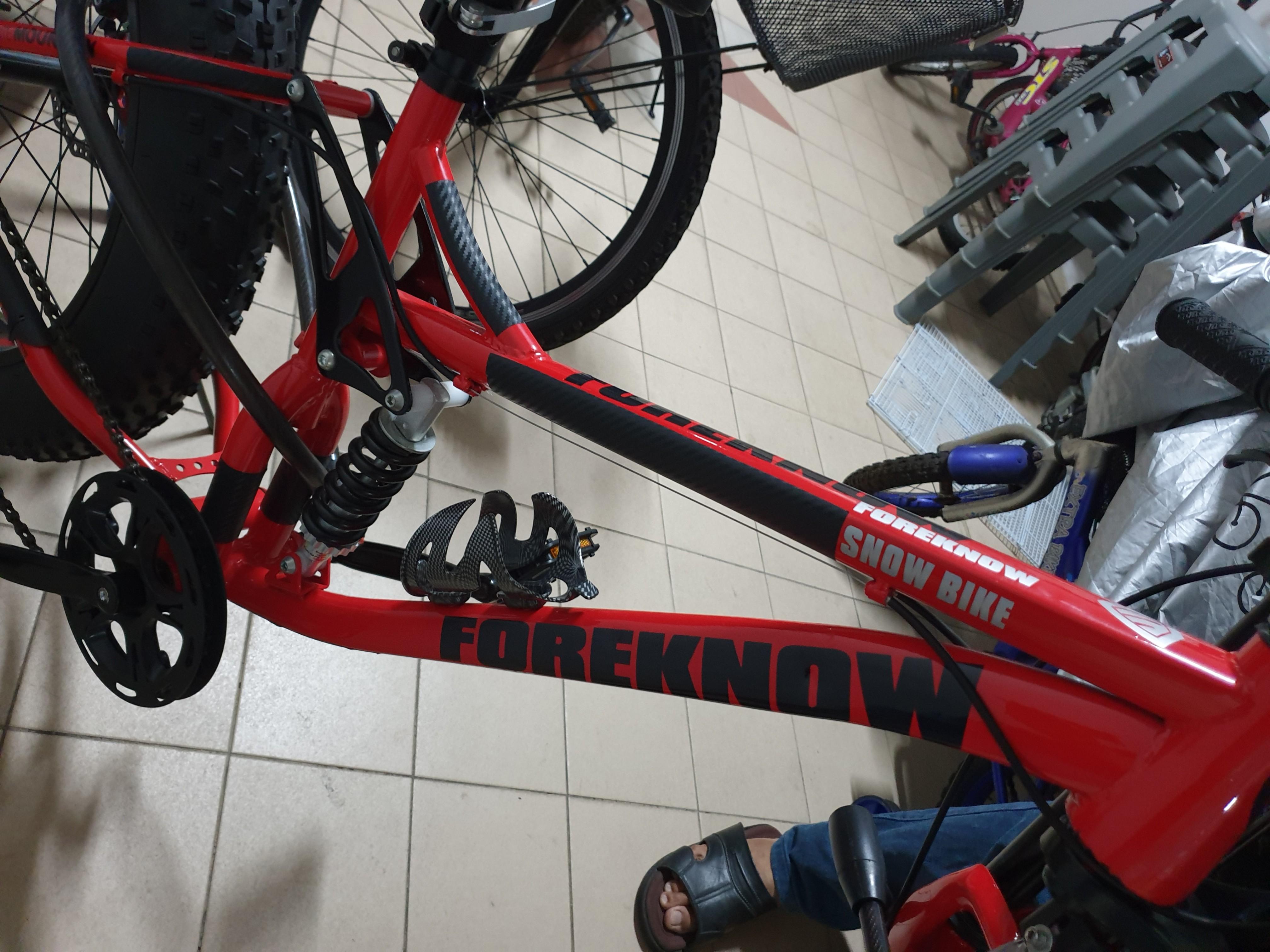Foreknow snow bike price sales