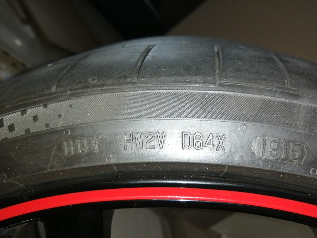 Fk2 civic type r original rims, Car Accessories, Tyres & Rims on Carousell