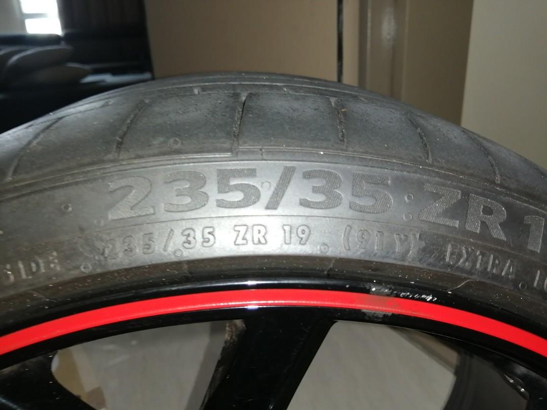 Fk2 civic type r original rims, Car Accessories, Tyres & Rims on Carousell