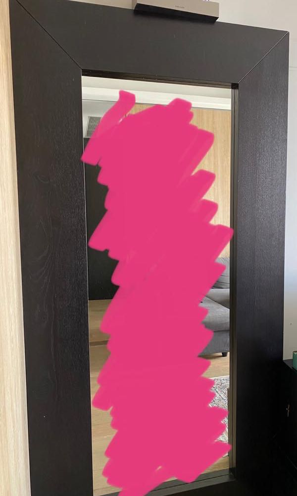 Free standing IKEA Mirror, Furniture & Home Living, Home Decor, Mirrors