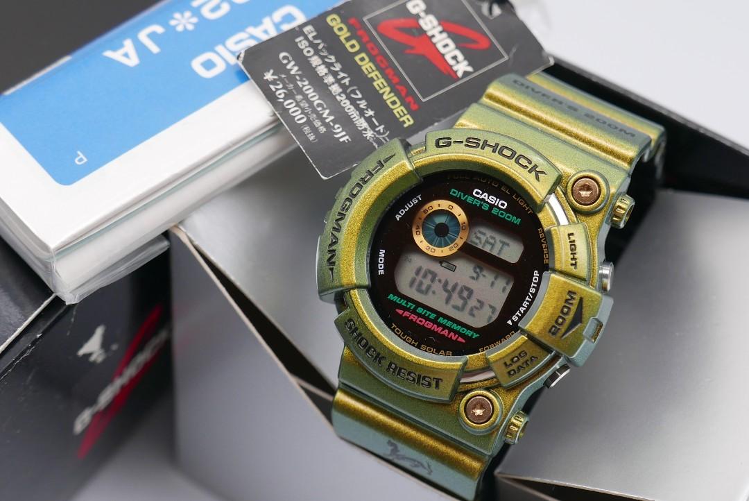 数量限定安い ヤフオク! - CASIO G-SHOCK GW-200GM-9JF FROGMAN