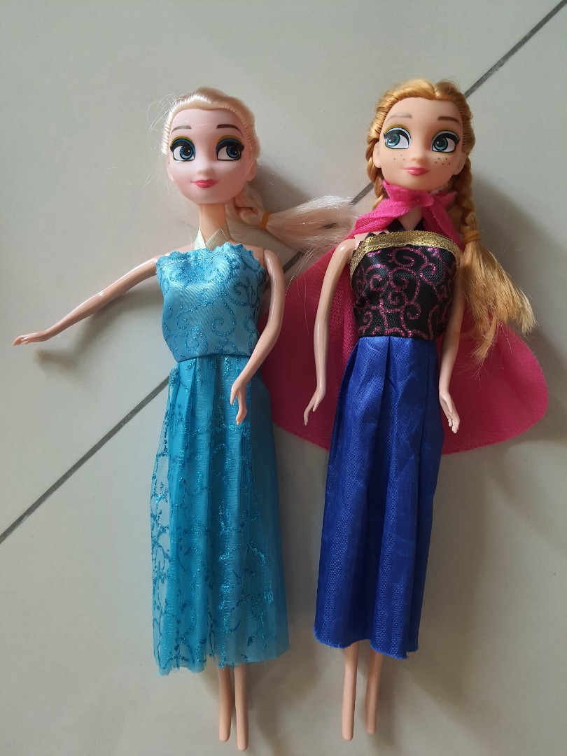 Barbie anna elsa hot sale