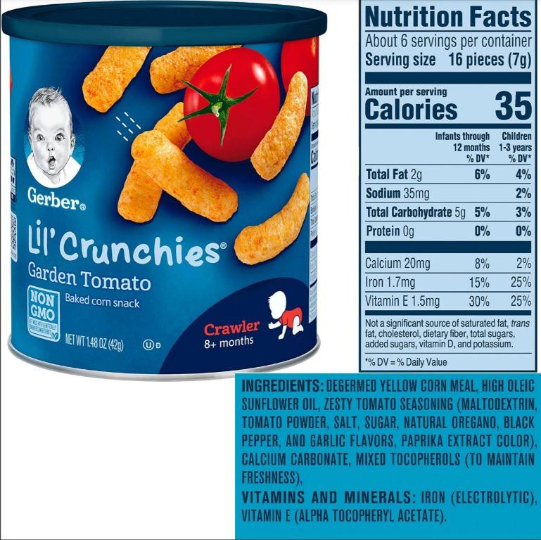 Gerber tomato puffs cheap