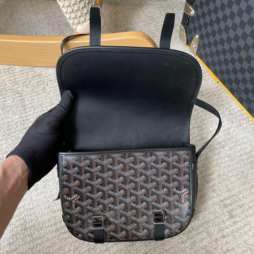 Serial number ✓Goyard Belvedere bag Unisex W/dust bag, Men's Fashion, Bags,  Sling Bags on Carousell