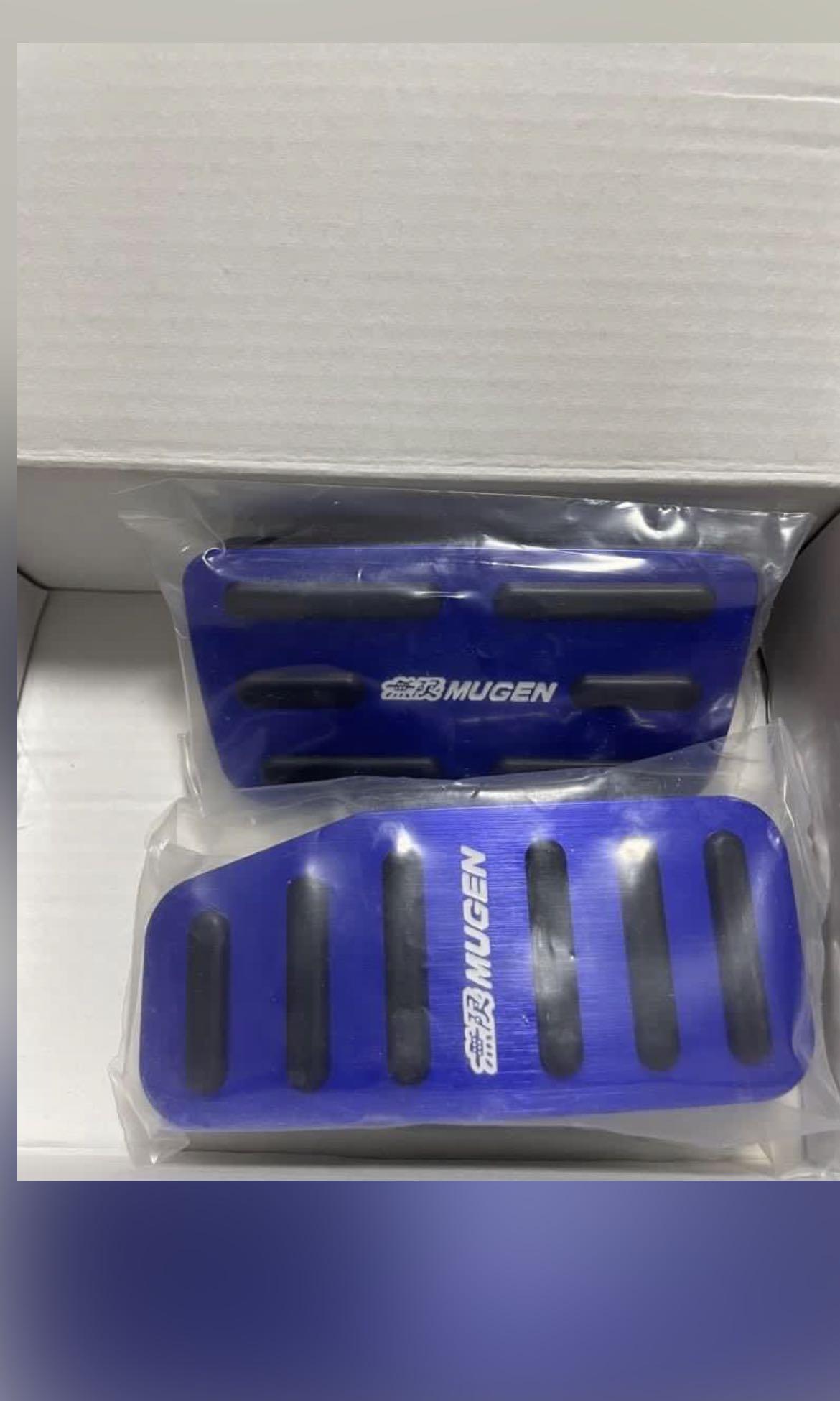 Honda Foot Pedal Cover Mugen, Car Accessories, Accessories on Carousell