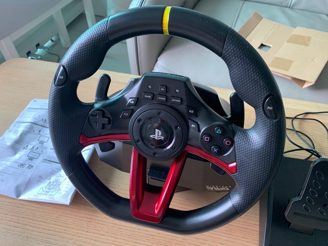 Hori Wireless Racing Wheel APEX for PS4 方向盤, 電子遊戲, 遊戲機