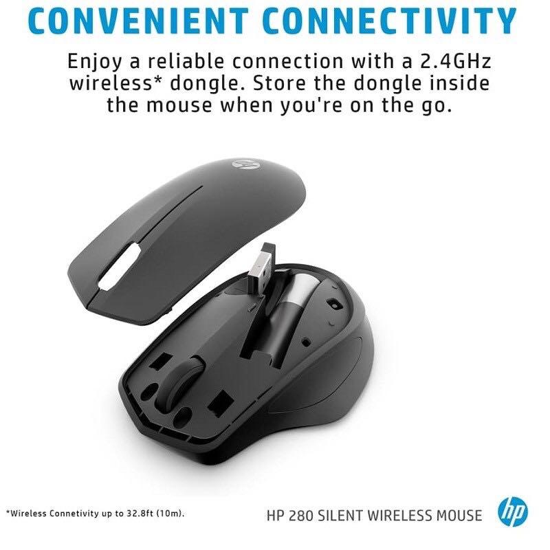最高の 未開封未使用 hp 280 静音 ワイヤレスマウス Silent Wireless Mouse お譲りします  www.thewalldogs.com