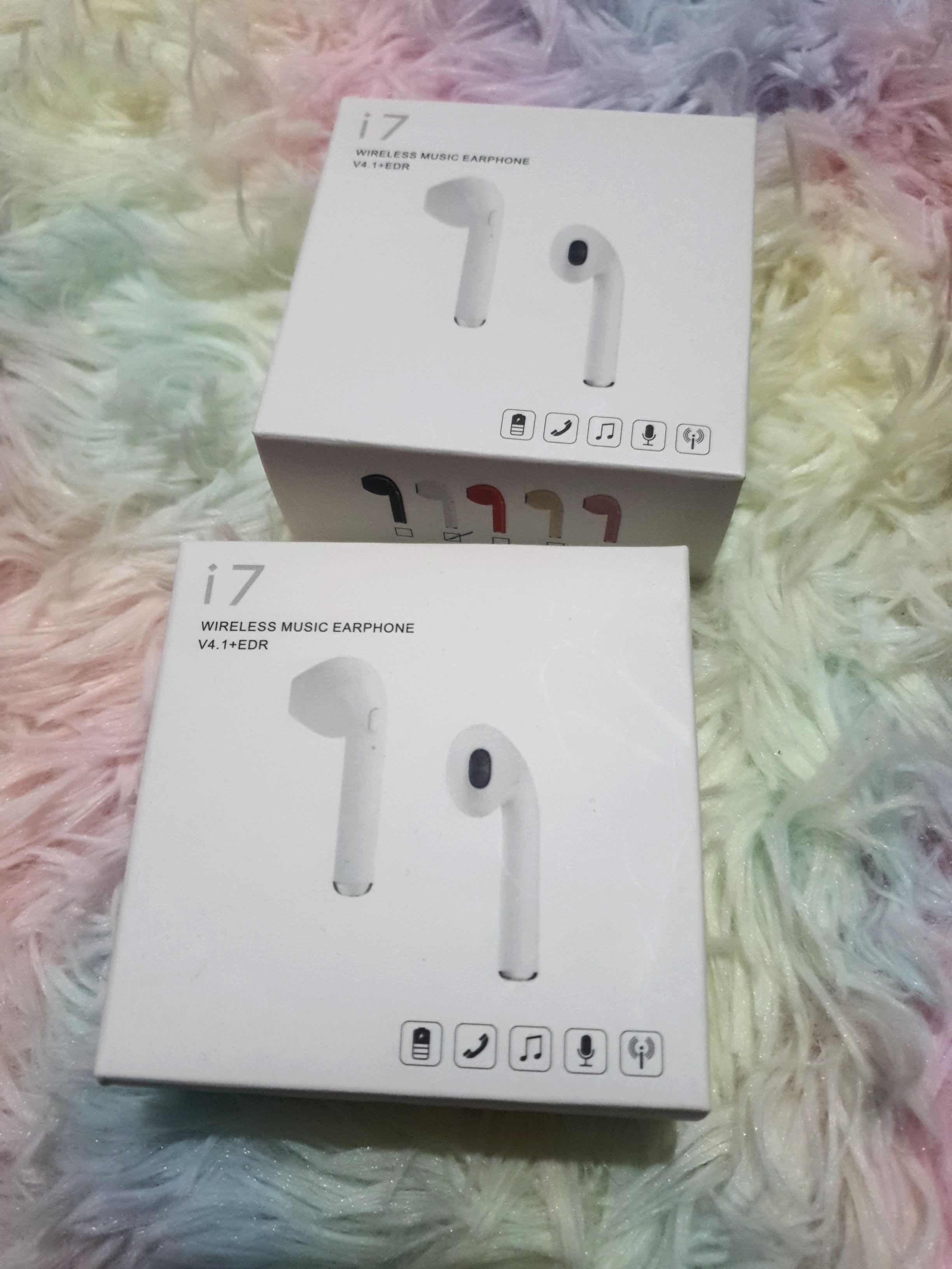 Wireless music earphone best sale i7