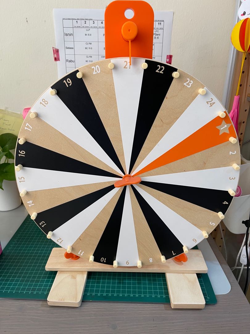 IKEA wheels of fortune toy, Hobbies & Toys, Toys & Games on Carousell