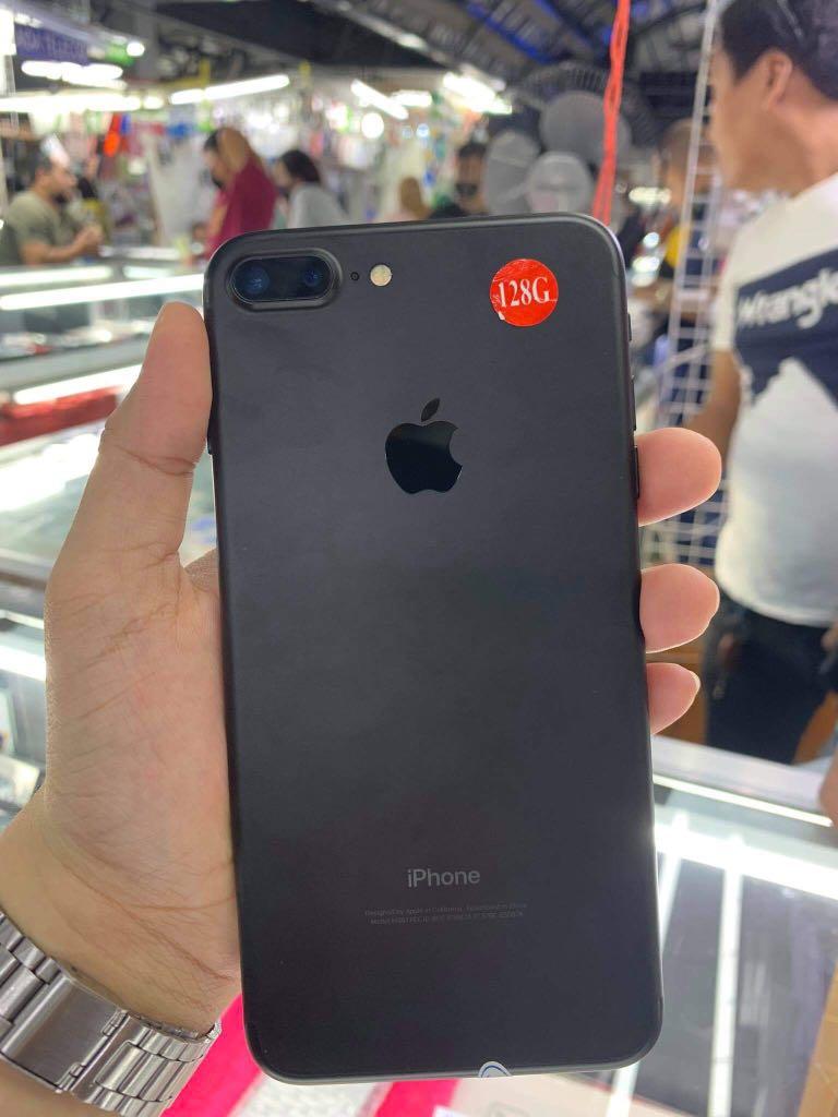 IPHONE 7PLUS 128GB FACTORY UNLOCKED (Category: iPhone 7 Series) located in Pasig City. Submitted by fairgadgetshop (Listing ID 1114378466, Image 1). Description: IPHONE 7PLUS 128GB FACTORY UNLOCKED -10/10 SMOOTH -100% LEGIT -ANY SIM CARD WILL DO -TEST ALL YOU WANT -RESET ALL YOU WANT -NO ICLOUD ACCOUNT -FINGERPRINT WORKING AVAILABLE IN DIFFERENT COLORS: ✅ROSEGOLD ✅GOLD ✅RED ✅MATTE BLACK INCLUSION: REPLACEMENT CHARGER REPLACEMENT EARPHONES BOX PM 
