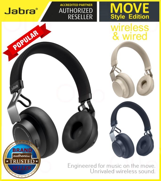 JABRA MOVE STYLE EDITION Headsets Wireless Wired Music Travel