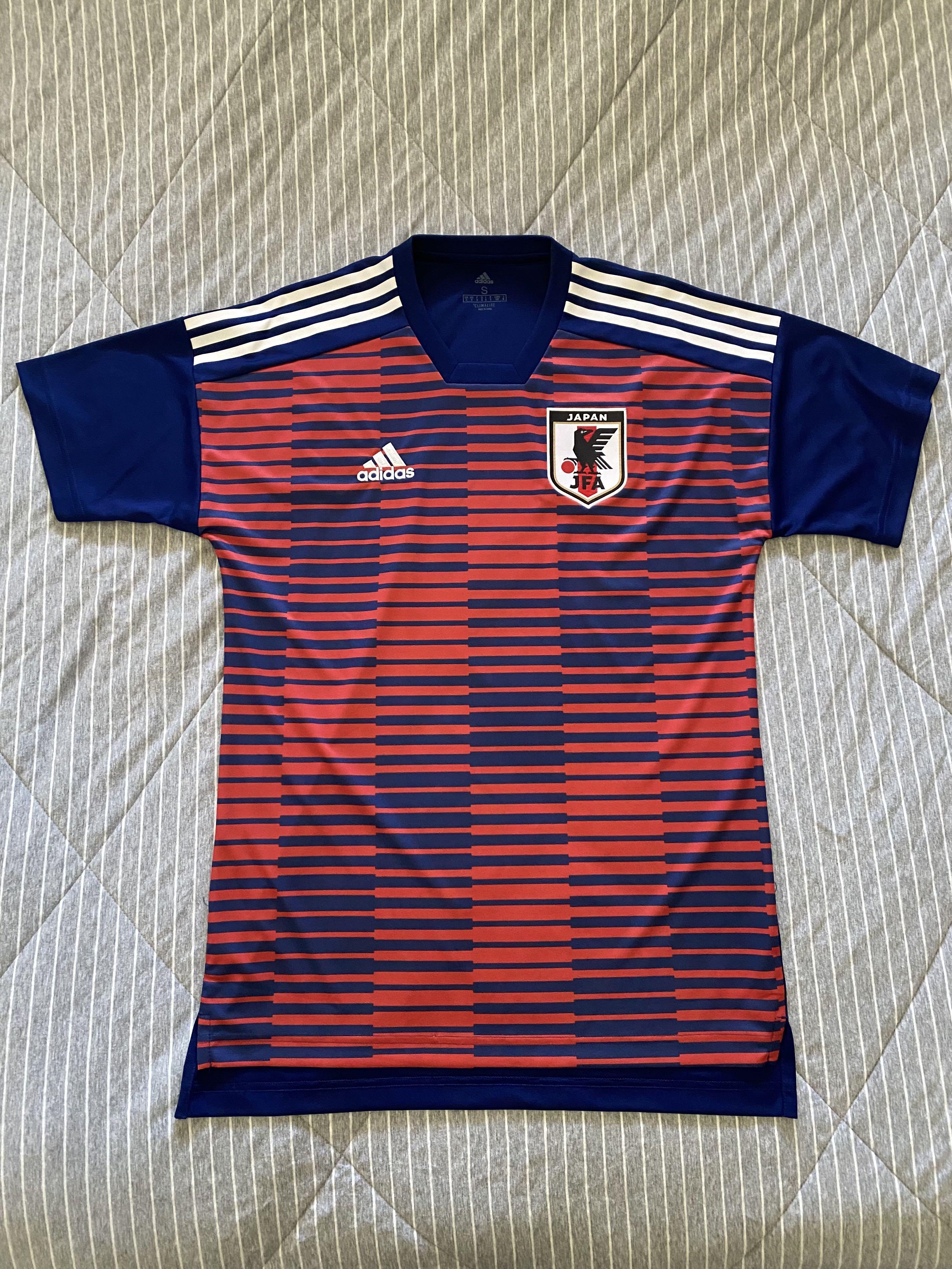 Japan PreMatch Training Jersey (Genuine), Men's Fashion, Activewear on