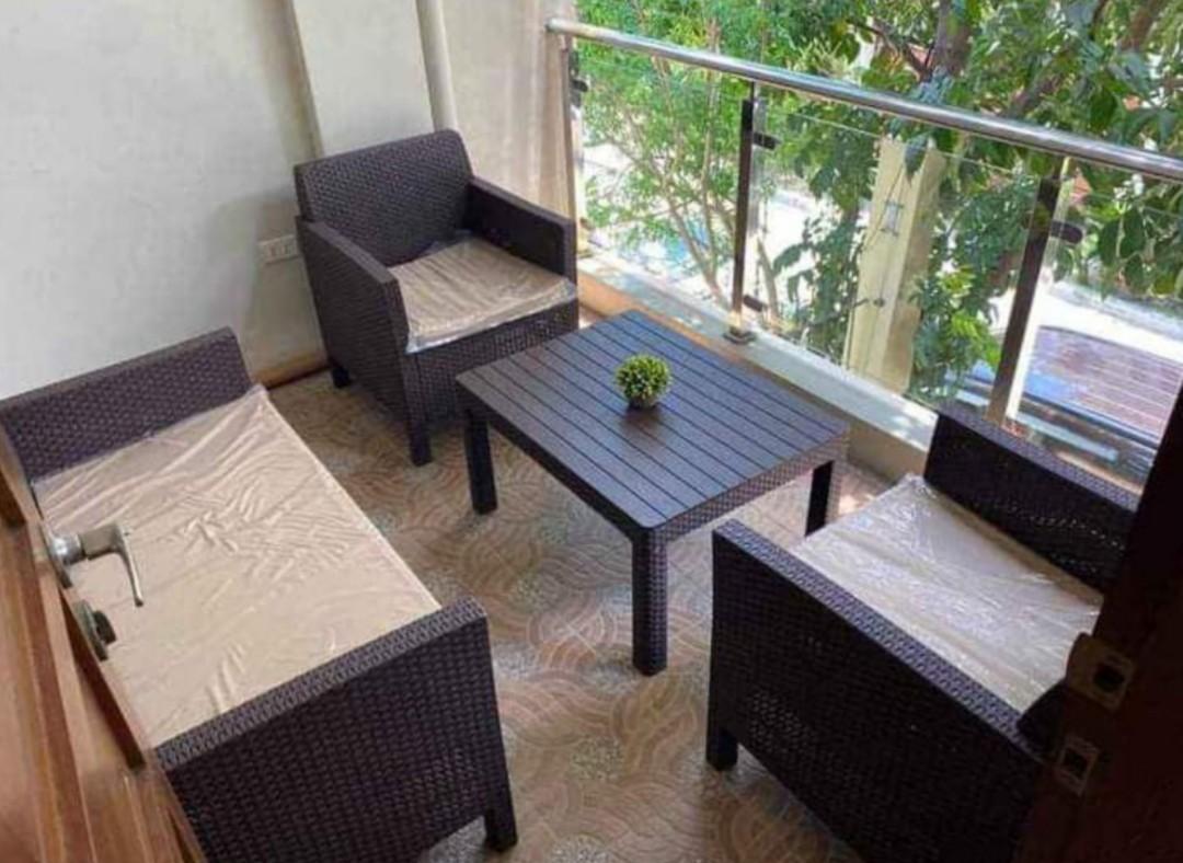 JOLLY VINTAGE RATTAN SALA SET foam included Sofa Set Sala Set