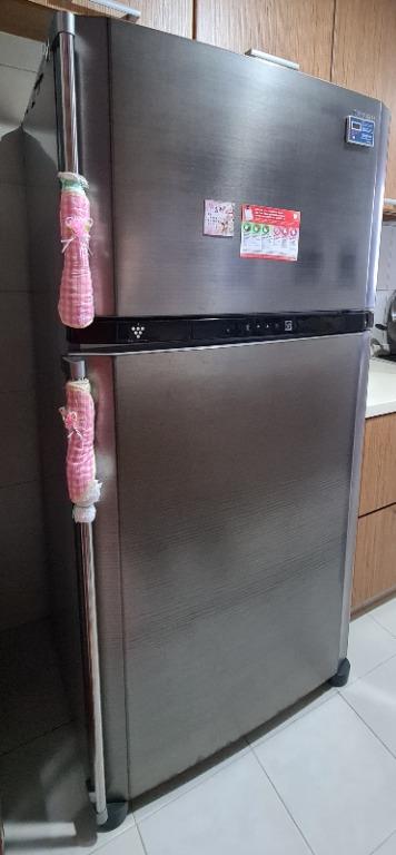 Large Sharp Fridge-Freezer (2 door), TV & Home Appliances, Kitchen ...