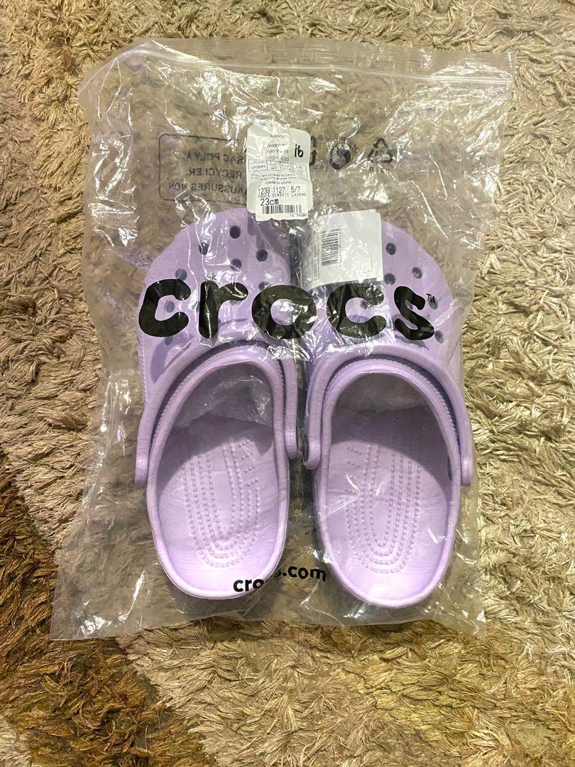 Lavender Crocs Women s size 7 Women s Fashion Footwear Shoe