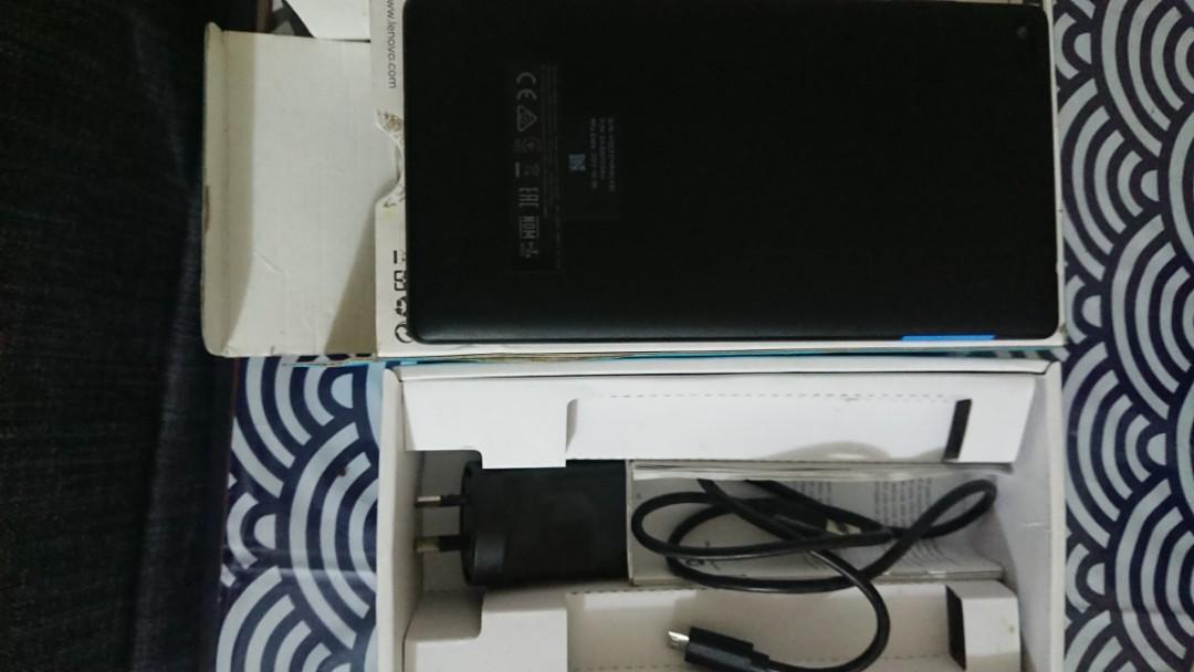 Lenovo Tab 7 essential, slate black (Category: Android) located in Mandaluyong City. Submitted by silentshark_08cad1 (Listing ID 1114452636, Image 3). Description: Slightly used, good as new, no scratches, no dents, no problems..very good tablet by lenovo.. Clear camera, back and Front...
