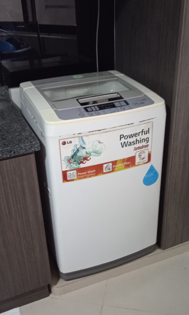 LG Turbo Drum Washing machine (8kg), TV & Home Appliances, Washing