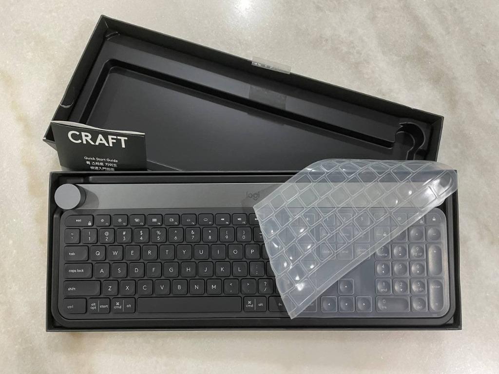 Logitech Craft Wireless Advanced Keyboard, Computers & Tech, Parts ...