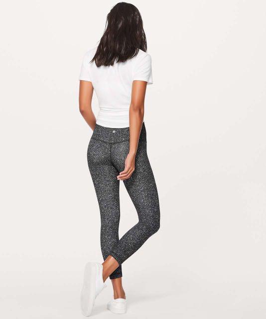 Lululemon luminesce splatter ice grey black store