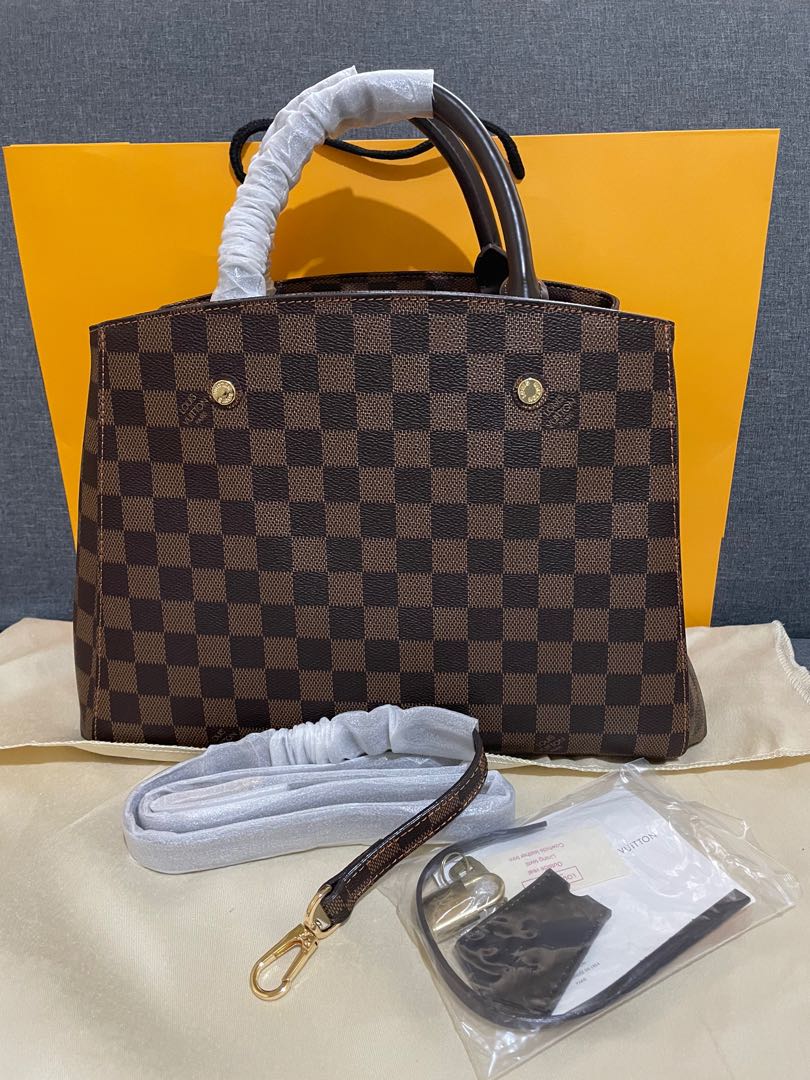 LV Montaigne Damier (Limited Edition), Luxury, Bags & Wallets on