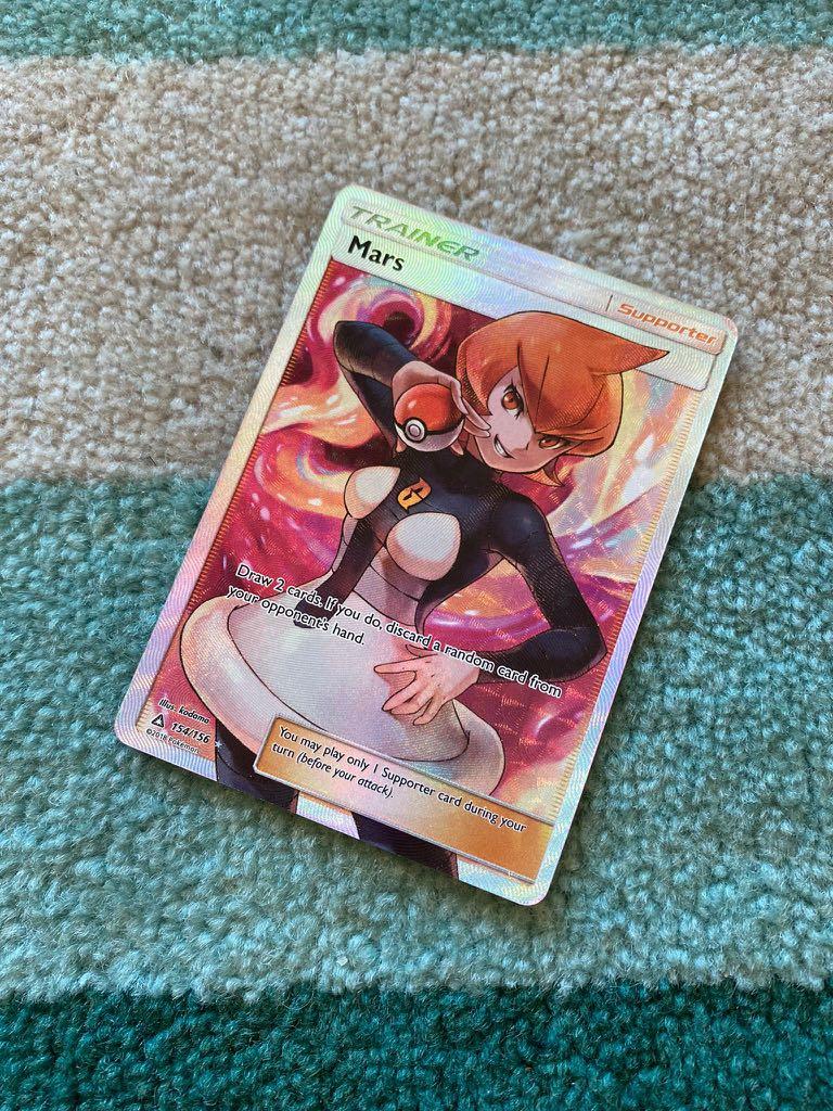 mars pokemon card full art 2018 Pokemon SM Ultra Prism 154/156 Mars – Hill Valley Collectables main image 0