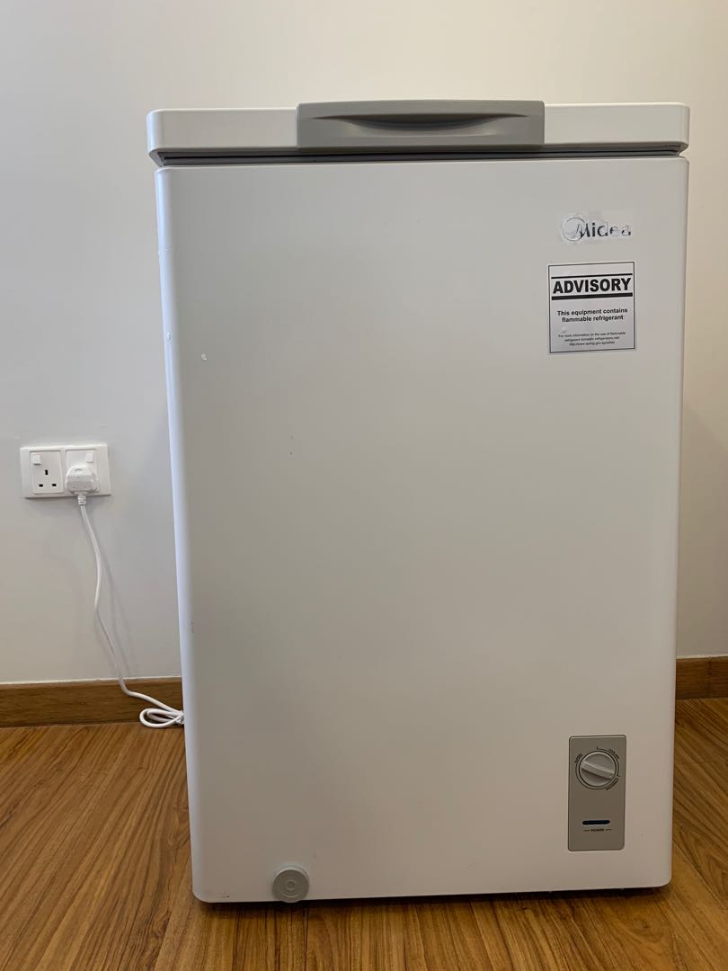 Midea SOLO Series Chest Freezer 99L, TV & Home Appliances, Kitchen