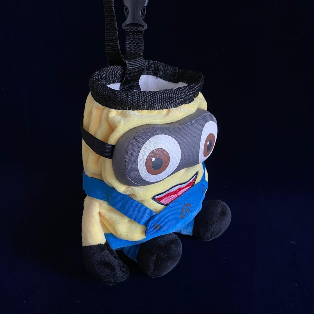 Minion Despicable Me Cute Chalk Bag for Rock Climbing & Bouldering