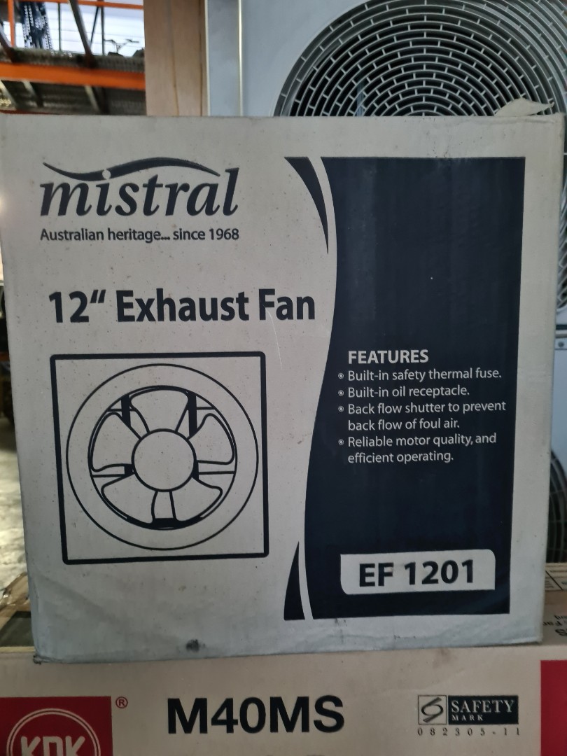 Mistral Exhaust Fan, Furniture & Home Living, Lighting & Fans, Fans on