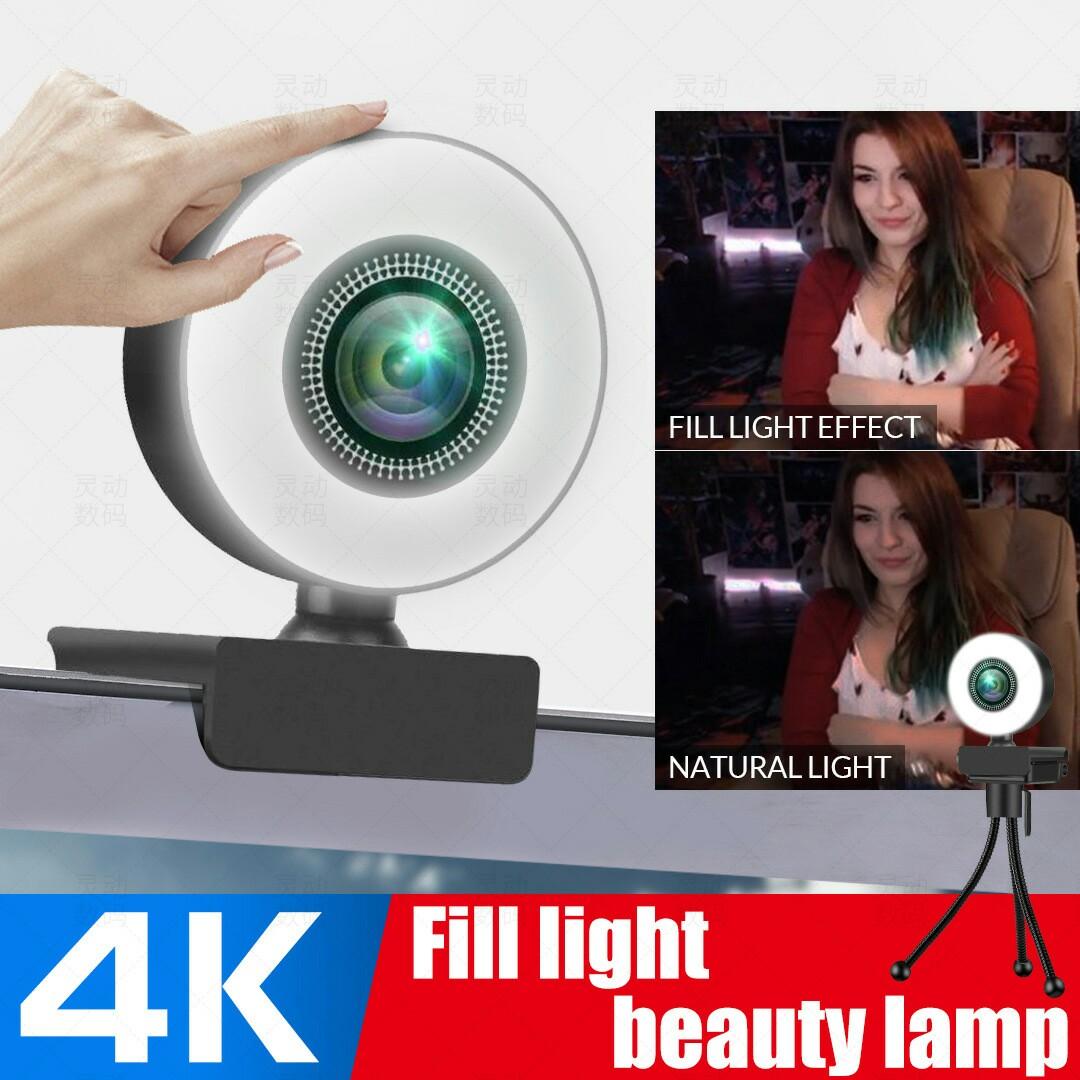 Generic Webcam 1080p 60fps Web Cam 4k Web Camera With Microphone Pc