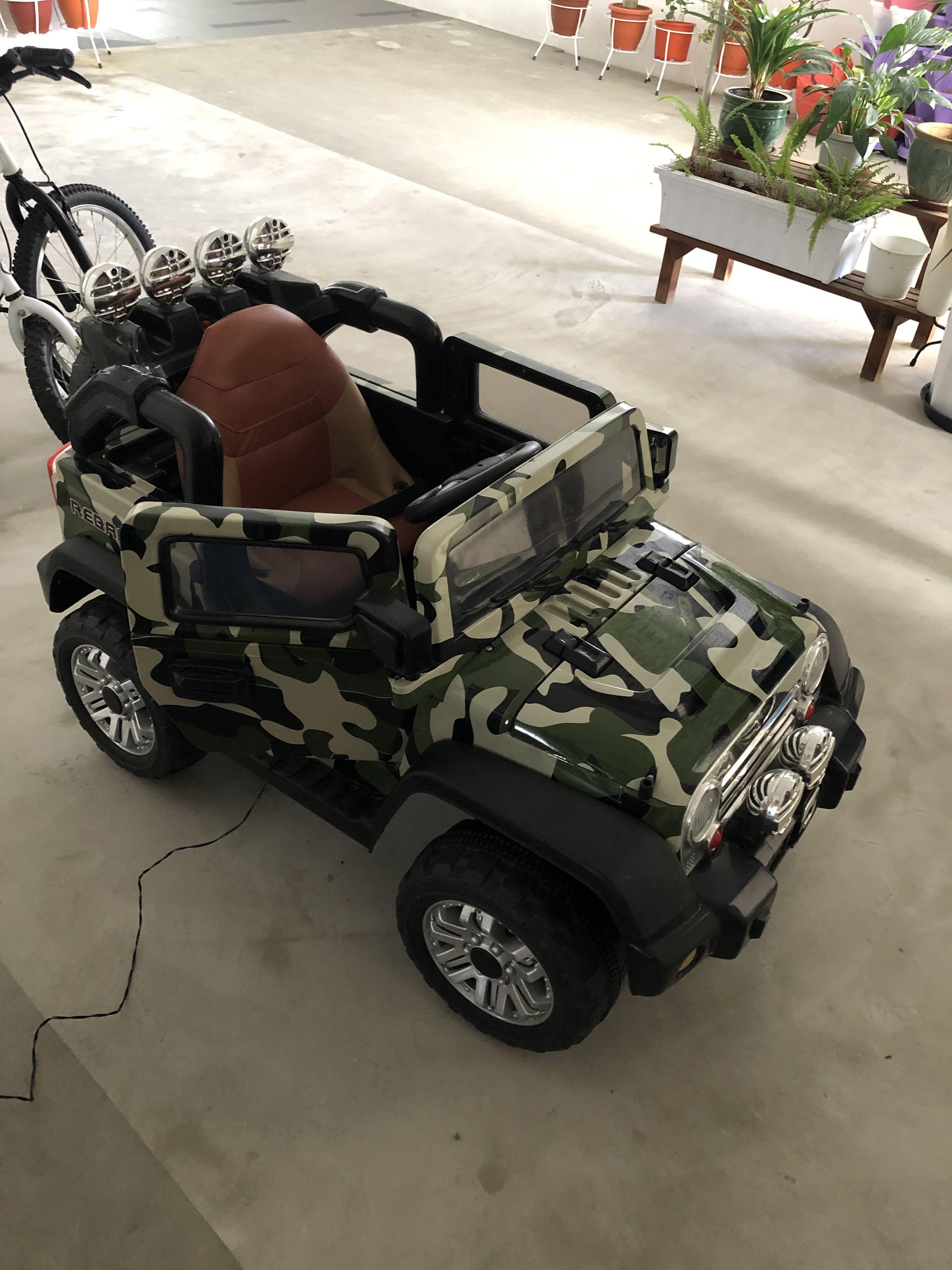 Motorised jeep clearance