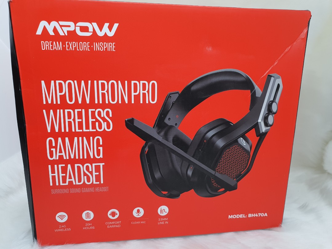 Mpow iron pro sales wireless gaming headset