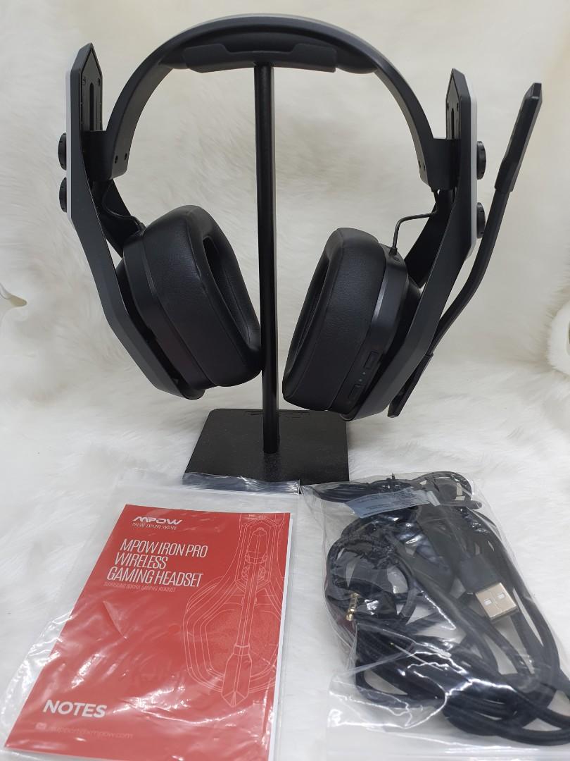 Mpow Iron Pro Wireless Gaming Headset Audio Headphones Headsets on Carousell
