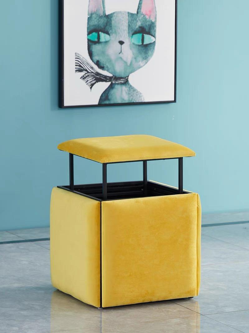 Interlocking Stool Cube Multi-use Rubik’s cube stool, Furniture & Home Living, Furniture ...