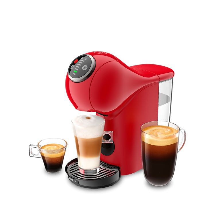 Nescafe Dolce Gusto Genio S Plus Automatic Coffee Machine Dark Red