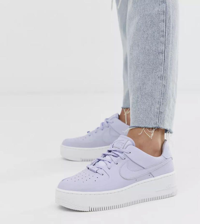 Nike Air Force 1 sage lilac purple Women s Fashion Footwear