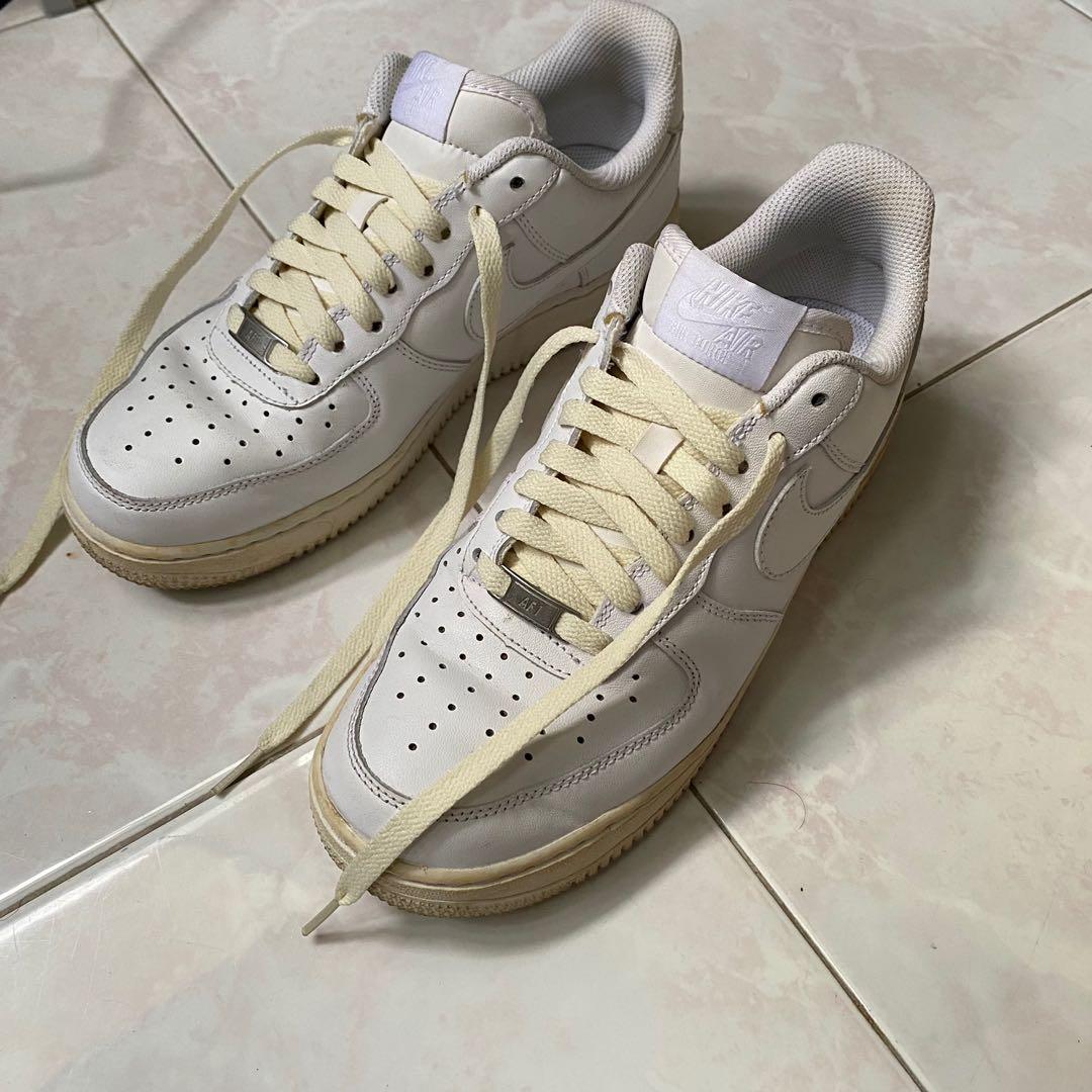 Air force 1 cream laces store