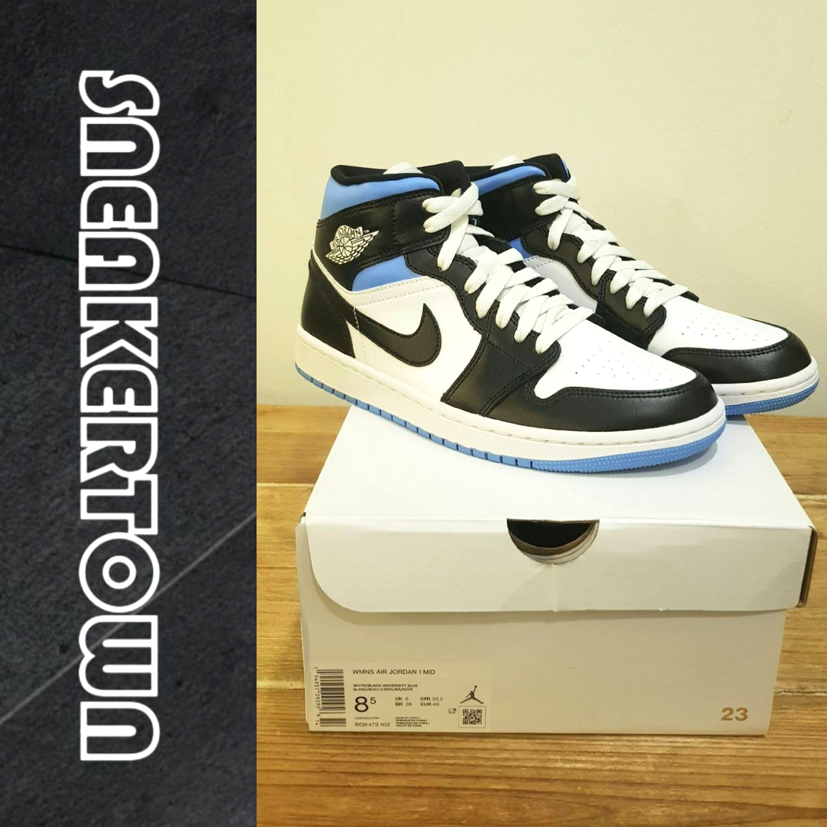 NIKE WMNS AIR JORDAN 1 MID Women s Fashion Footwear Sneakers on