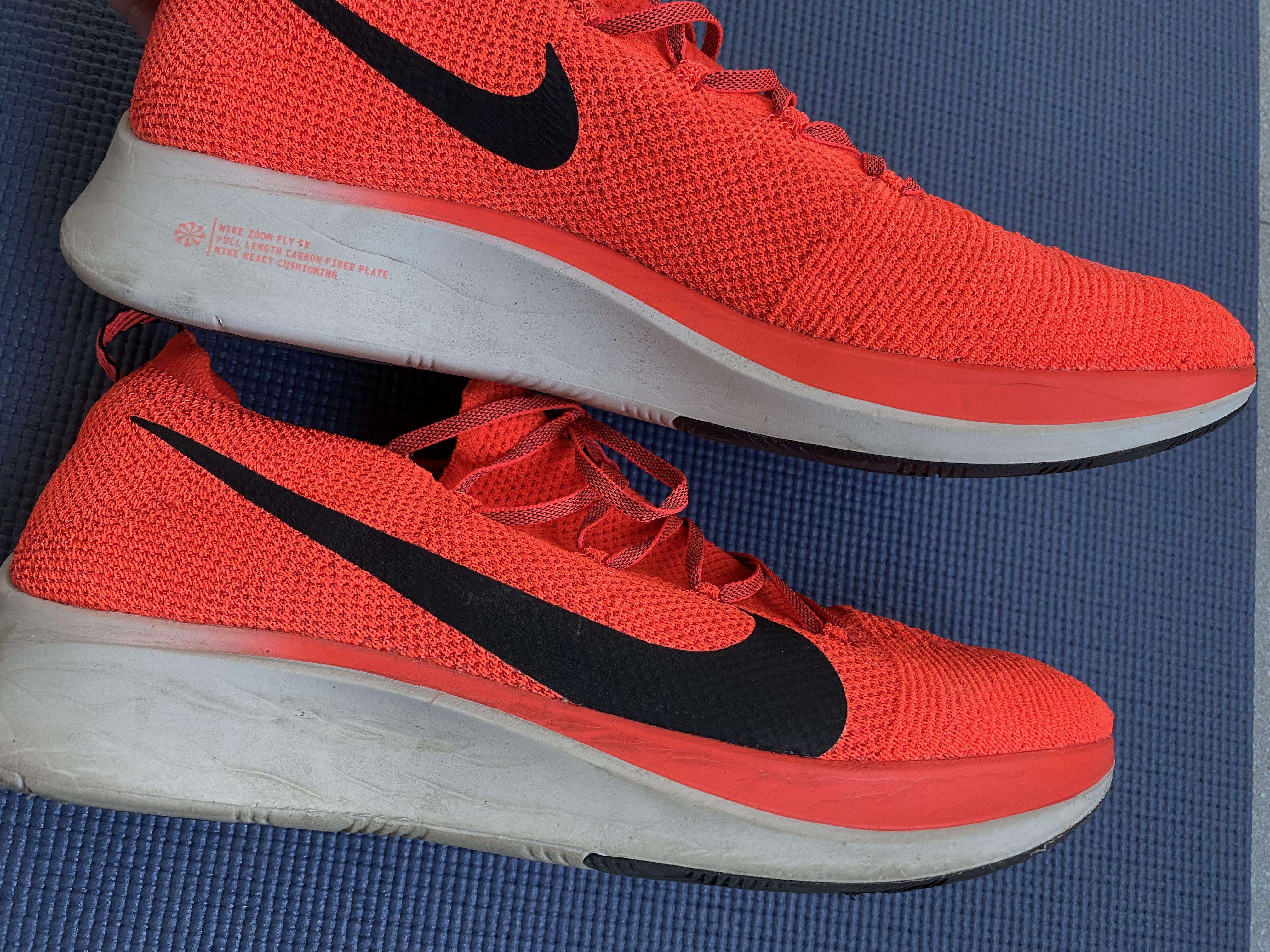 Nike zoom online fly flyknit orange