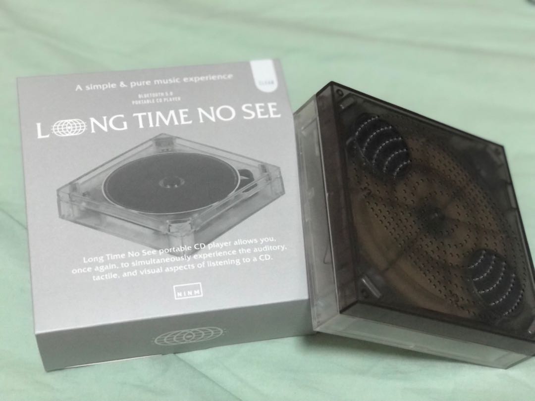 Ninm Lab bluetooth CD player, 興趣及遊戲, 音樂樂器 & 配件, 音樂與媒體 CD 及 DVD
