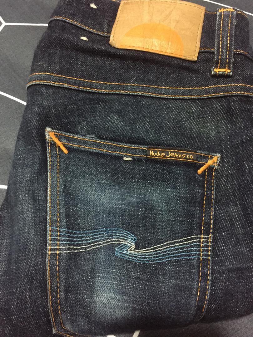 Nudie lean cheap dean aquamarine