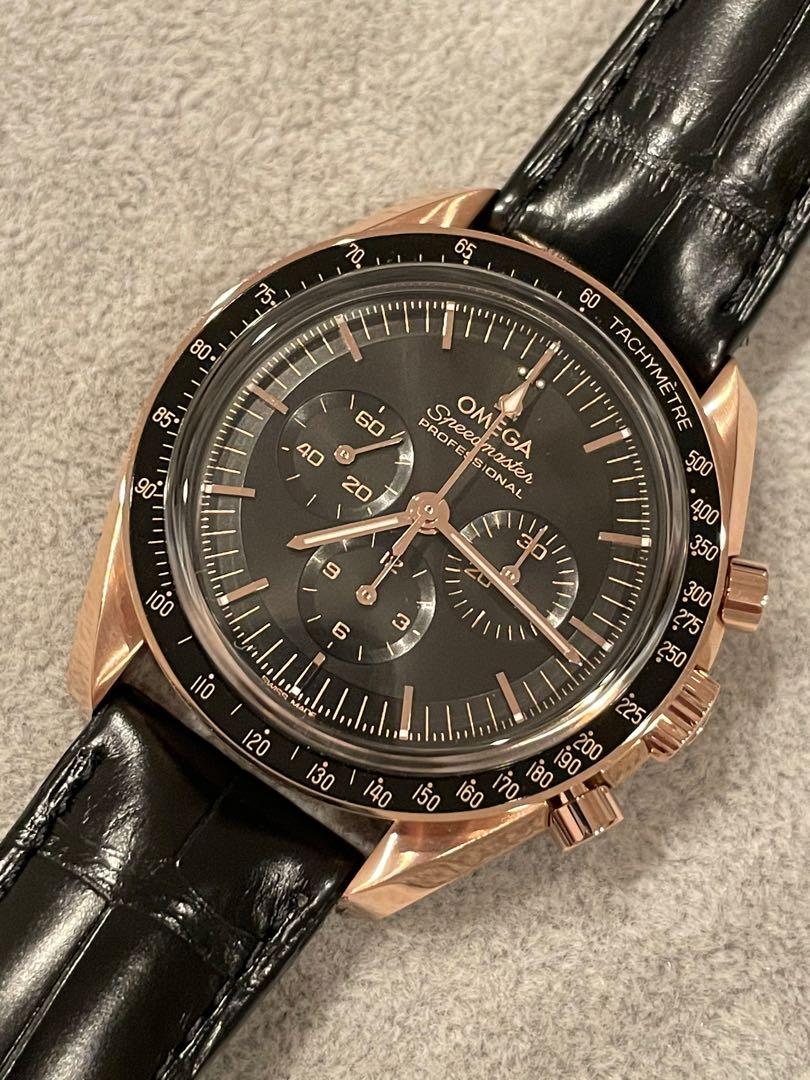 Omega Speedmaster Professional Moonwatch Sedna Gold Luxury