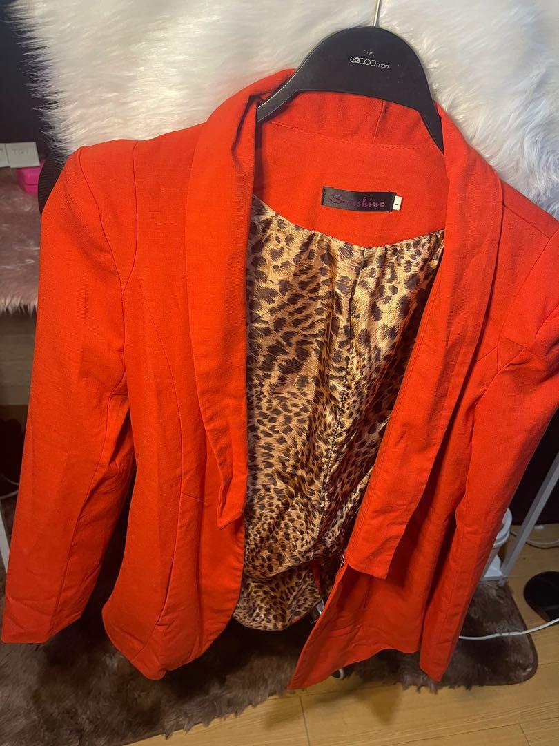 Orange blazer (Category: Coats, Jackets and Outerwear) located in Cainta. Submitted by jasmartillan (Listing ID 1114510146, Image 2). Description: .