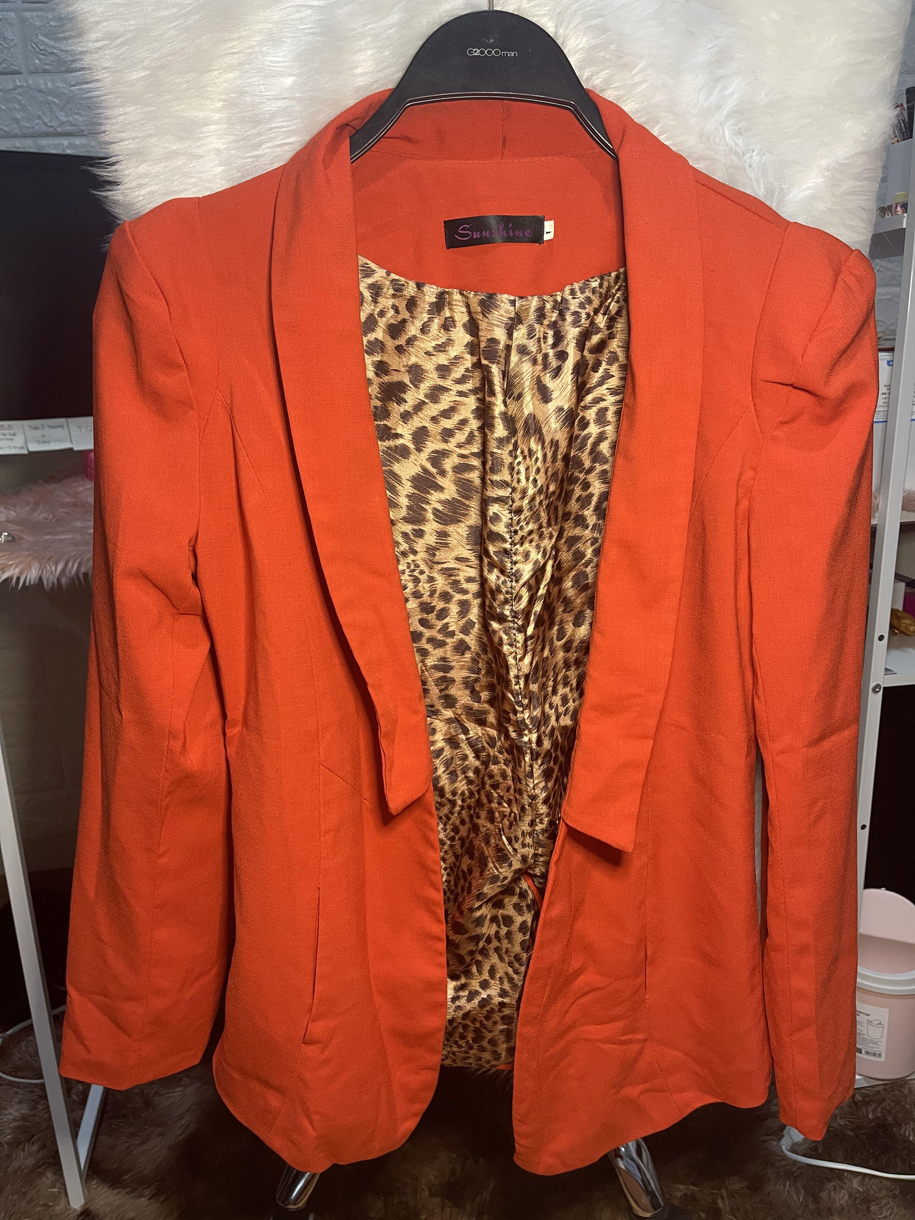 Orange blazer (Category: Coats, Jackets and Outerwear) located in Cainta. Submitted by jasmartillan (Listing ID 1114510146, Image 1). Description: .