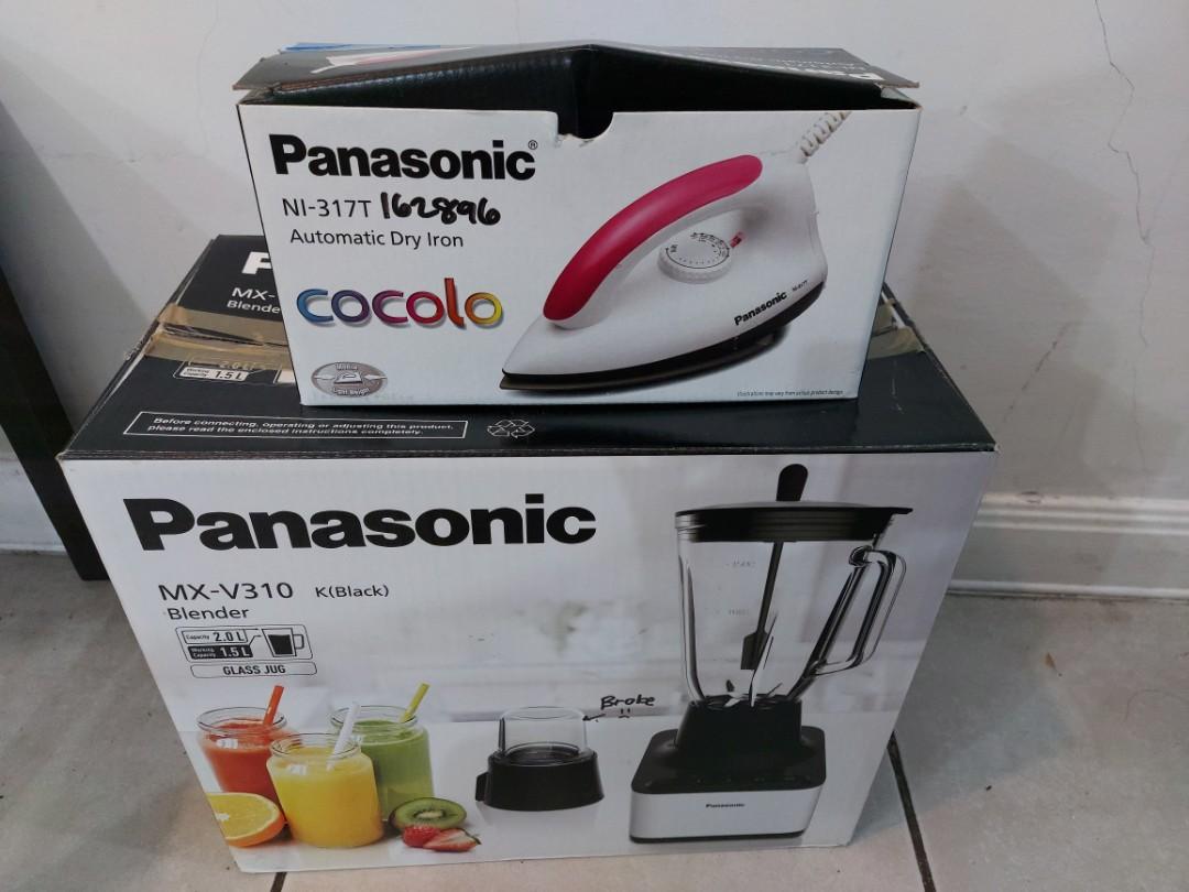 Panasonic Blender Mx V310 Tv Home Appliances Kitchen Appliances Juicers Blenders Grinders On Carousell
