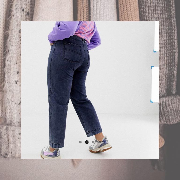Plus Size Mom Jeans Collusion x006 Women s Fashion Bottoms Jeans Leggings on Carousell